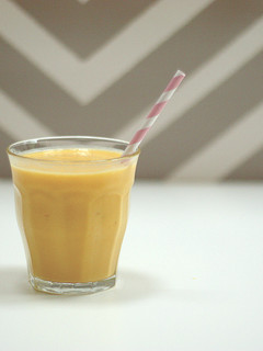 A picture of Pineapple and Cinnamon smoothie.