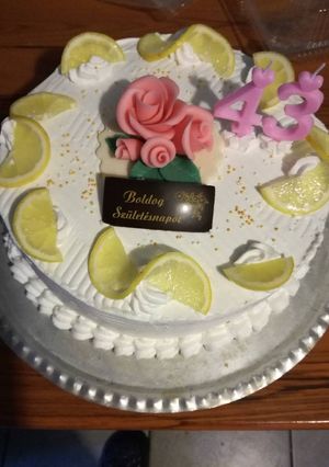 Habos Citrom Torta 🎂 recept fotója