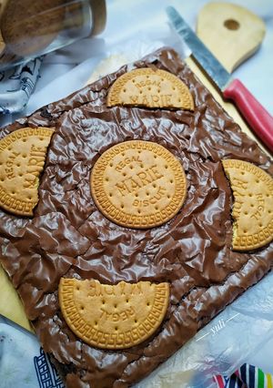 Foto resep Shiny fudge brownies 2