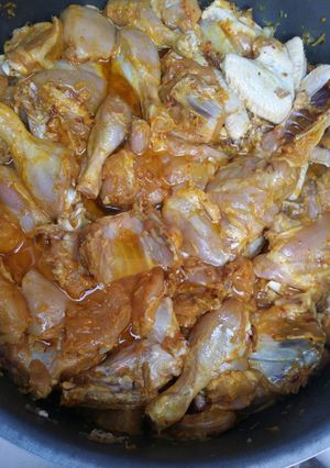 عکسی از دستور مرغ مجلسی