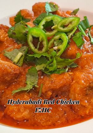 A picture of 🥘Hyderabadi Red Chicken🥘.