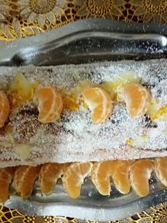 صورة لوصفة كيكة بعصير البرتقال