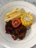 Steak Ayam Lada Hitam