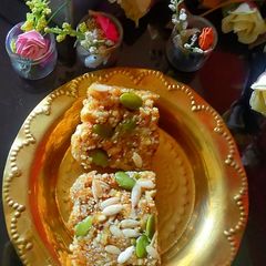 Dryfruit coconut paak(wadi) A picture of Dryfruit coconut paak(wadi).