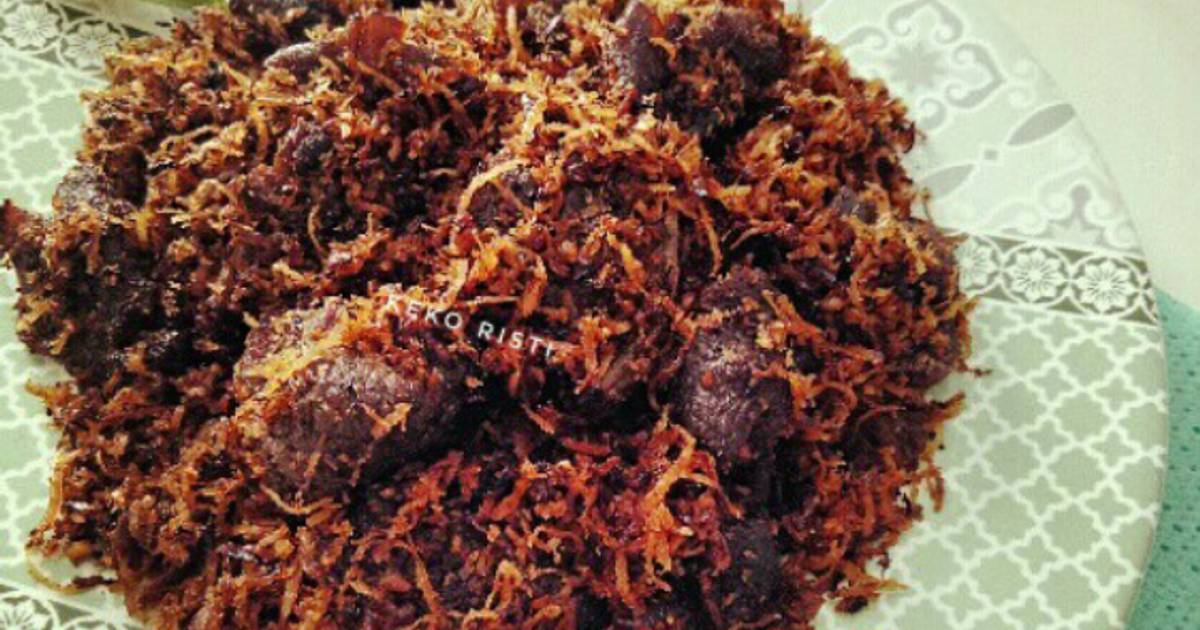 Resep Serundeng Daging Dendeng Ragi Khas Jatim Oleh Keko Risti Cookpad