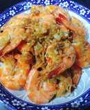 Tôm chiên bơ tỏi