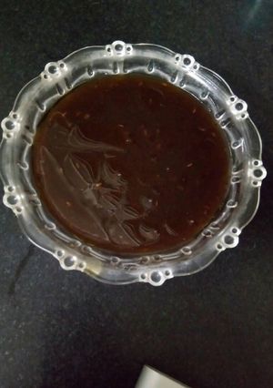 A picture of Imli chutney.