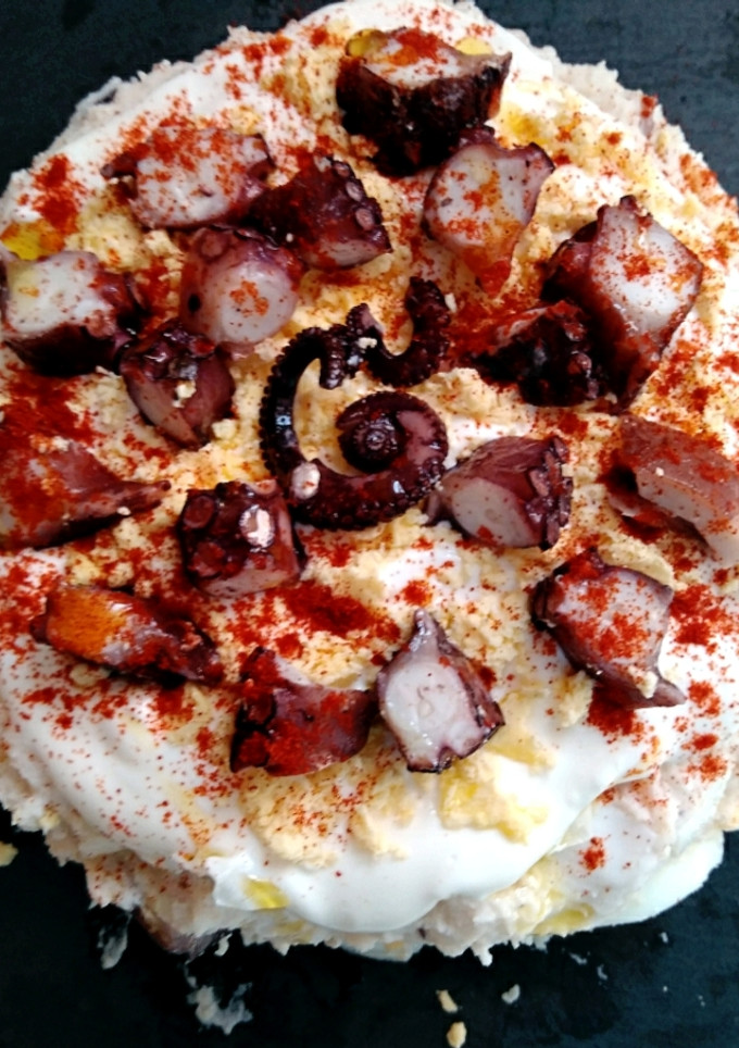 Una foto de Ensaladilla de pulpo