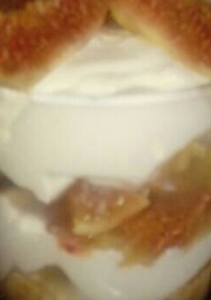 Una foto de Postre rápido de higos