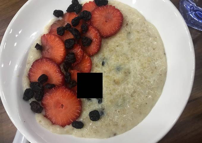 Oatmeal with international exposure