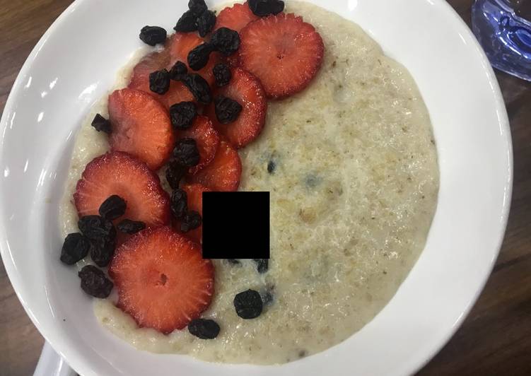 Step-by-Step Guide to Cook Perfect Oatmeal with international exposure