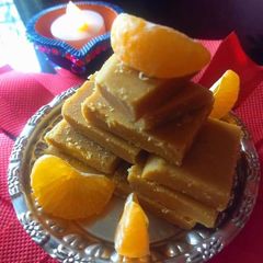 A picture of Mysore Pak.