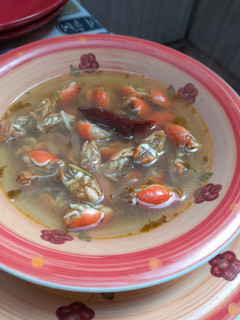Una foto de Sopa de limalle