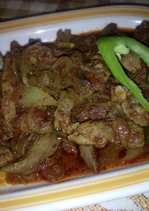 Resztelt pulykamáj recept fotója