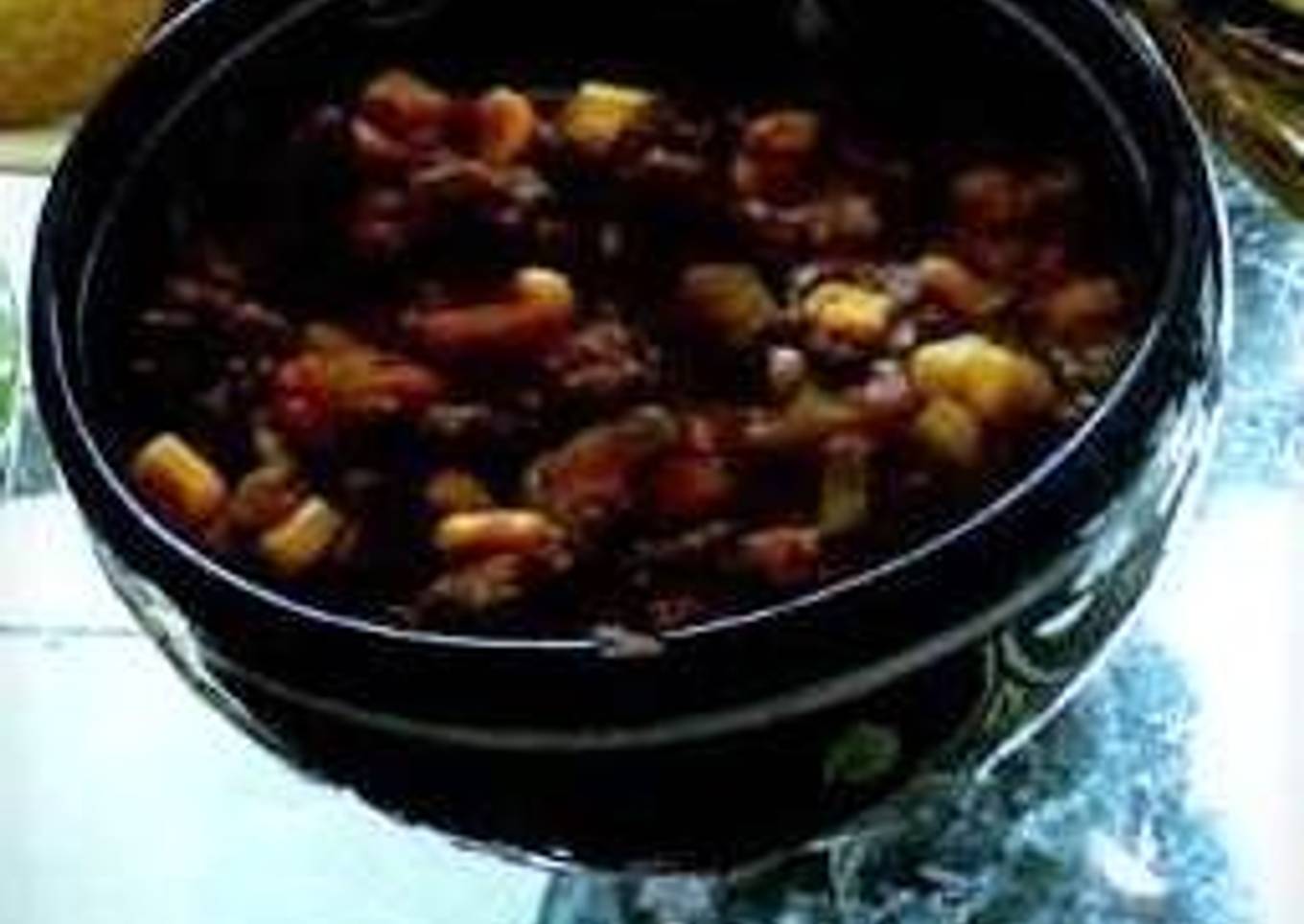 Picadillo a las correa con elote dulce o amarillo