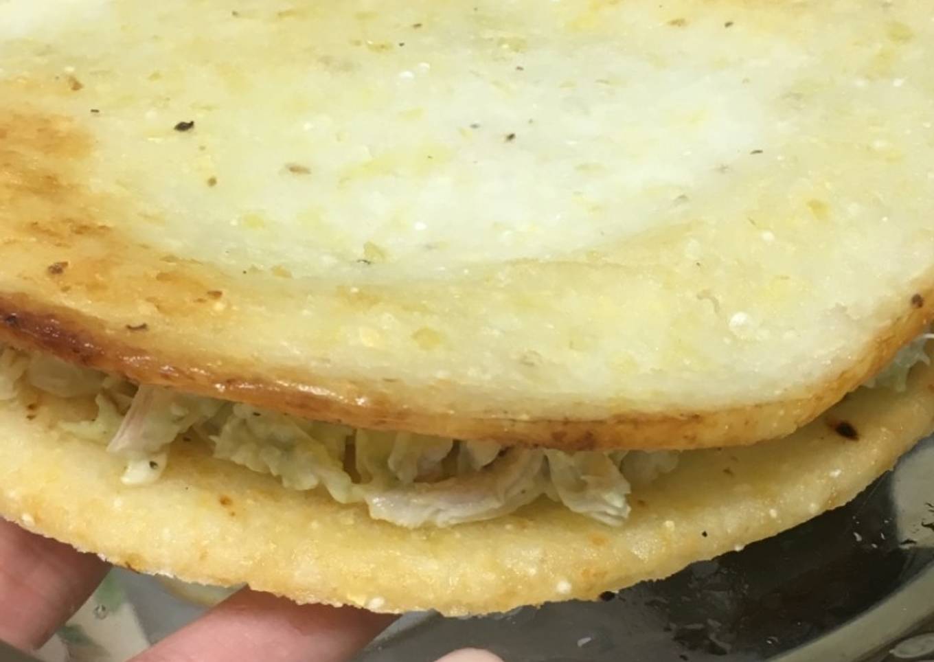 Arepa reina hecha en casa
