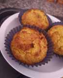 Muffins de coco y harina de maíz