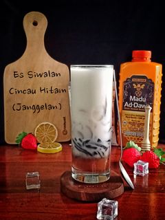 Foto resep Es Siwalan Cincau Hitam (Janggelan)