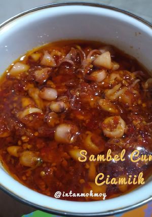 Foto resep Sambel Cumi Ciamik