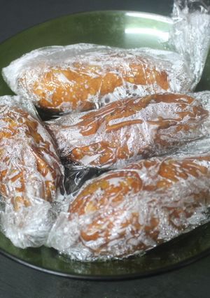 Una foto de Boniatos al microondas con azúcar