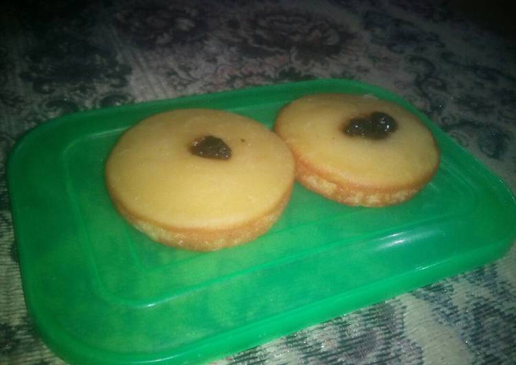 Langkah memasak Kue lumpur labu kuning (Eggless) yang Menggugah Selera