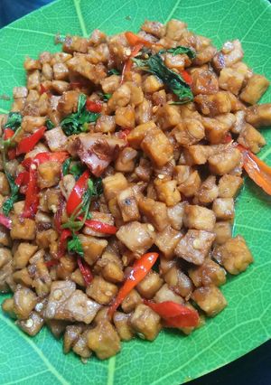 Foto resep Tempe kecap kemangi