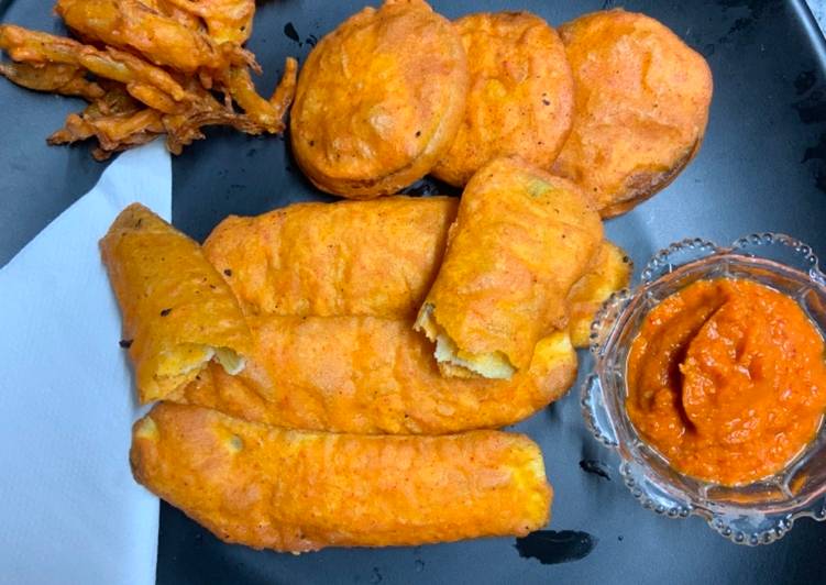 Steps to Make Any-night-of-the-week Bhajji or Pakora