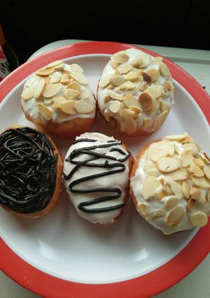 Foto resep DONAT kapas dengan Minyak Padat / Minyak Beku