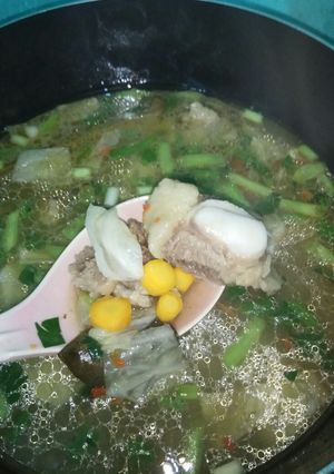 Foto resep Sop tangkar sueger pedes enak nampol