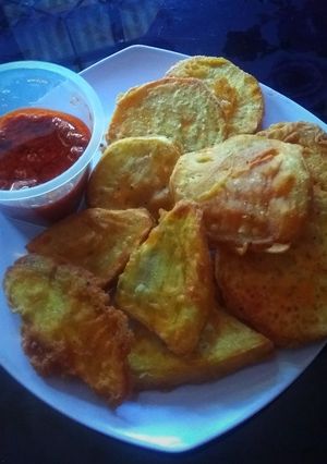 Foto resep Mantang goreng kriuk + sambel goreng