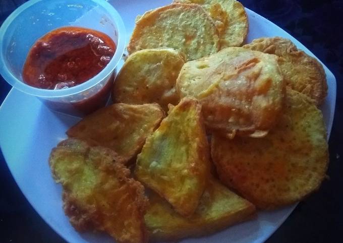 Resep Mantang goreng kriuk + sambel goreng, Menggugah Selera