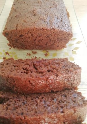 Une photo de Cake choco/betterave gluten free