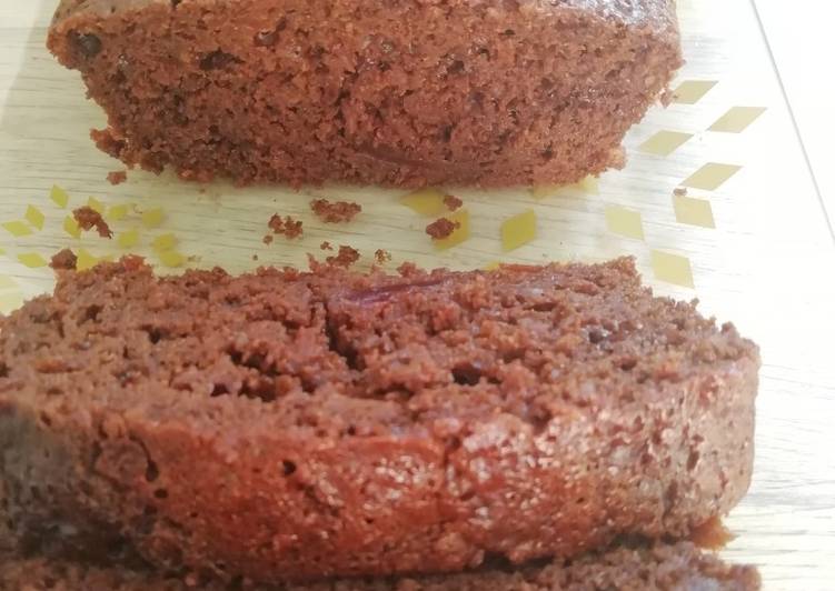 Voici la recette Cake choco/betterave gluten free spécial