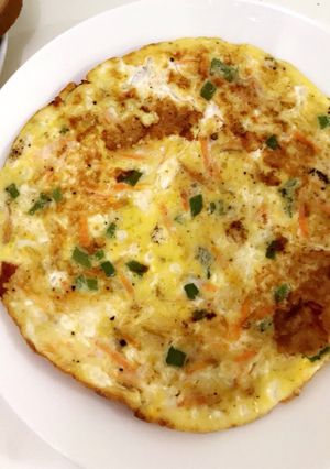 صورة لوصفة بيض لذيذ وصحي بطريقتي 😋🍳