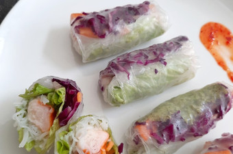 Cara Gampang Menyiapkan Vietnamesse spring roll (Lumpia Vietnam), Lezat Sekali