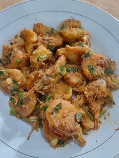 Foto resep Udang Goreng Telur Asin