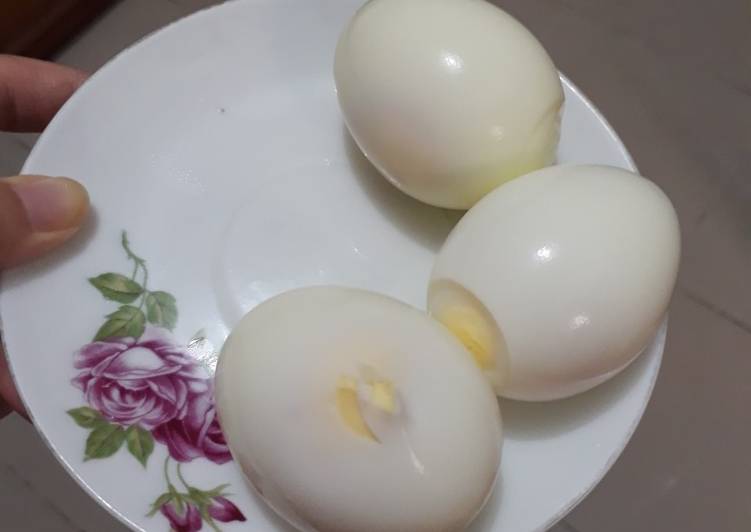 Resep Telur Rebus SUPER MAKNYUS HANYA 5 MENIT😍, Lezat Sekali