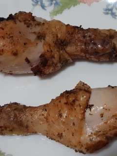 Una foto de Muslos de pollo macerados, en Airfryer