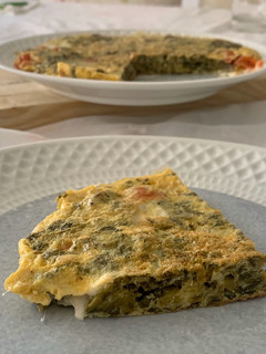 Una foto de Tortilla vegetal