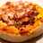Pizza barbacoa con masa y salsa caseras