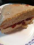 Strawberry Preserves Cake, Homemade