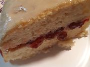 A picture of vanilla cake mix