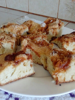 Una foto de Torta matera de dulce de leche