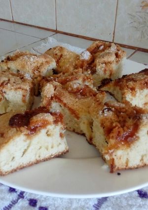 Una foto de Torta matera de dulce de leche