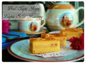 Foto resep Prol Tape Keju Lapis Selai Kacang