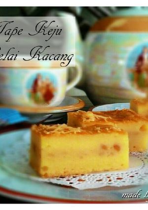 Foto resep Prol Tape Keju Lapis Selai Kacang