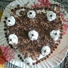 A picture of Hide and seek biscuit cake.