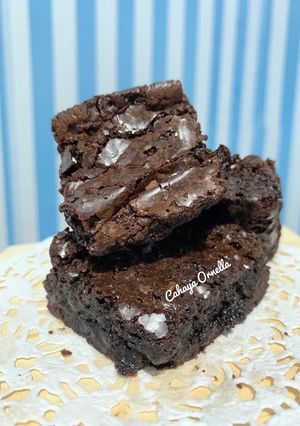 Foto resep Gluten free brownies (tepung maizena)#diemajadirumah