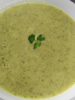 Una foto de Crema de calabacín