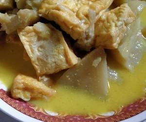 Masakan Unik Sayur santan terong 🍆 tahu Sedap